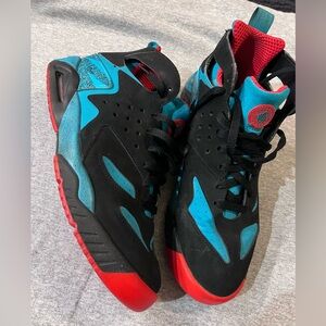 Nike Air Tech Challenge Huarache Black Green Crimson US Men’s Size 10